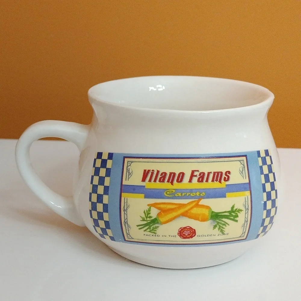 Dat'l Da-It, Inc. Vintage Soup Ceramic Recipe Mug Bowl Cup